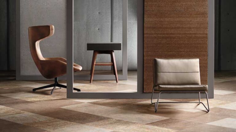 Commercial modular carpet tile at Barry Carpet in Los Angeles